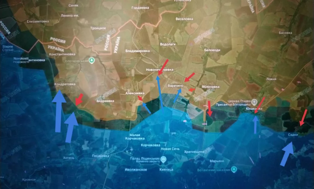 Сумское направление. Подразделения ГрВ "Центр" продолжают взламывать оборону противника, отражая его контратаки