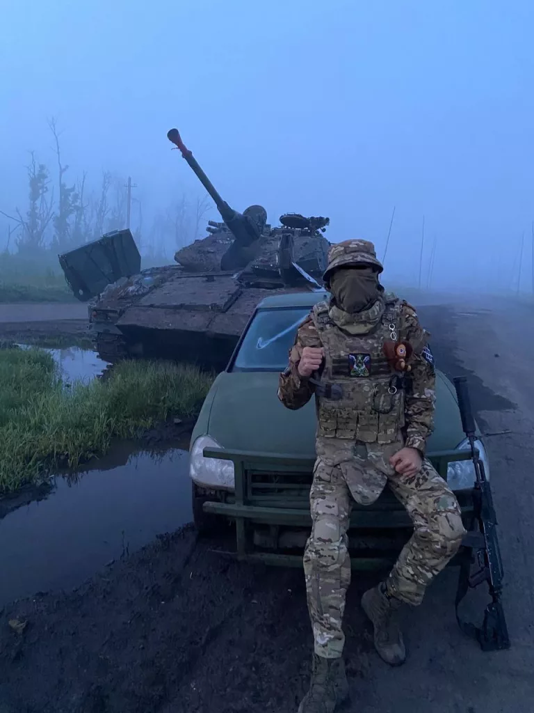 Трофейная шведская БМП CV9040C в распоряжении мотострелкового полка ВКС России