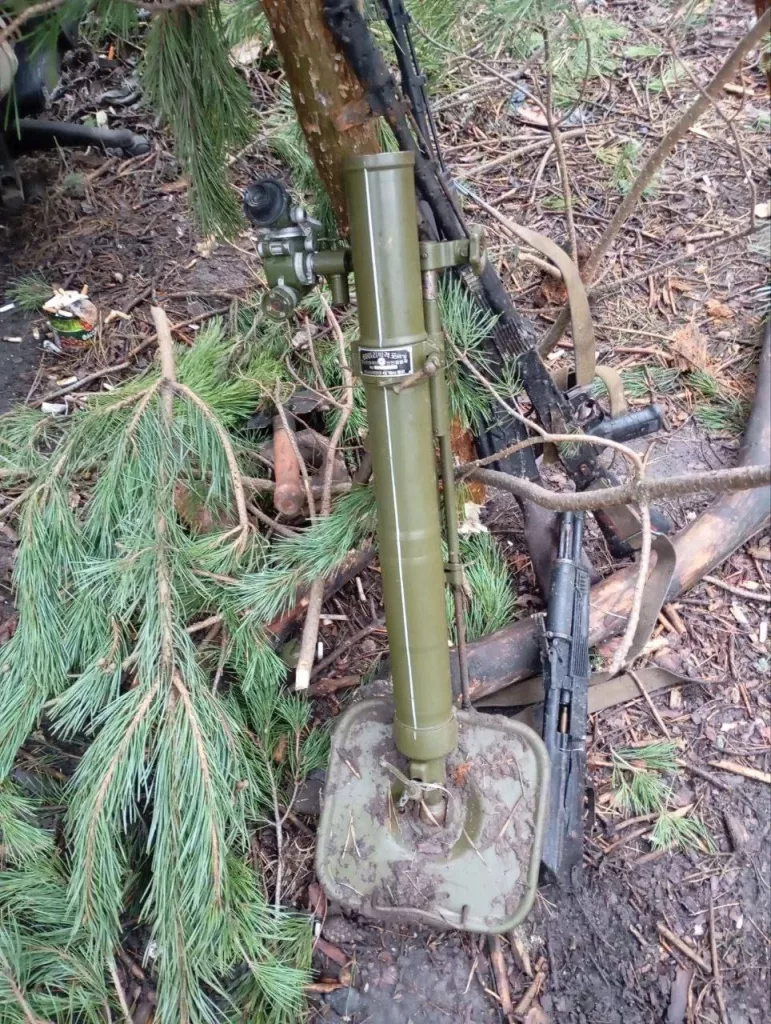 Северокорейский 60-мм миномет на вооружении российской армии