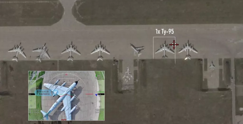 Подсчет потерь "стратегов" по известным кадрам, выполненный противником