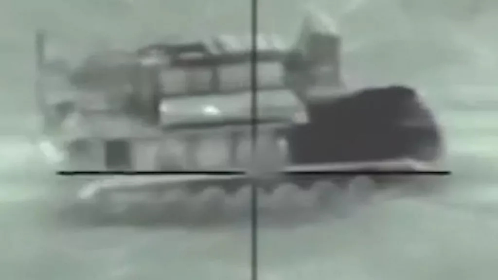 Поражение иранского ЗРК «Тор-М1» и пусковой установки баллистической ракеты Fateh-110 ударом израильских крылатых ракет воздушного базирования Delilah