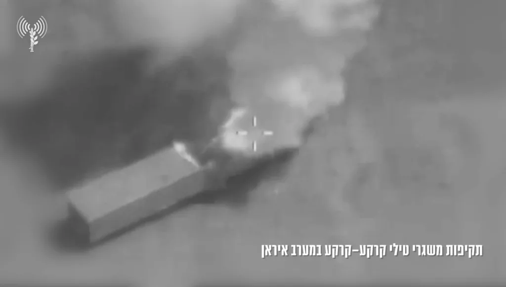 Удары израильских ВВС по двум пусковым установкам баллистических ракет и не идентифицированной цели на западе Ирана