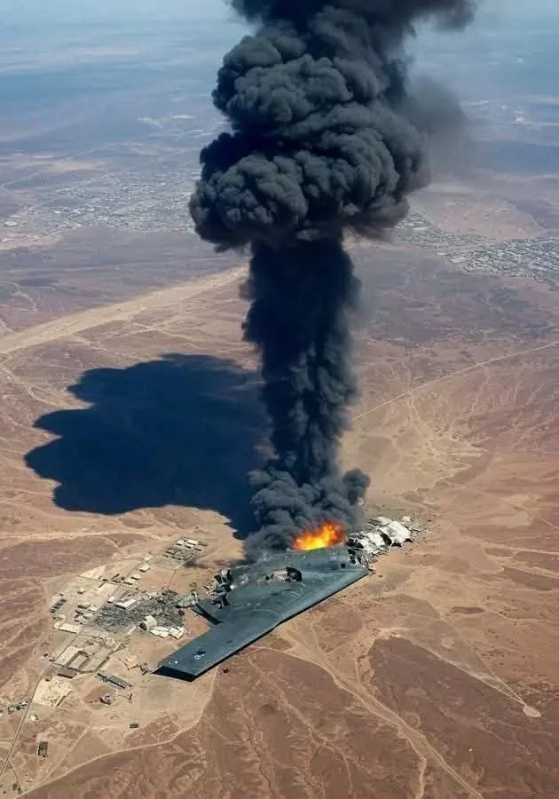 К сбитым иранской нейросетью F-35 теперь присоединились гигантские B-2 Spirit