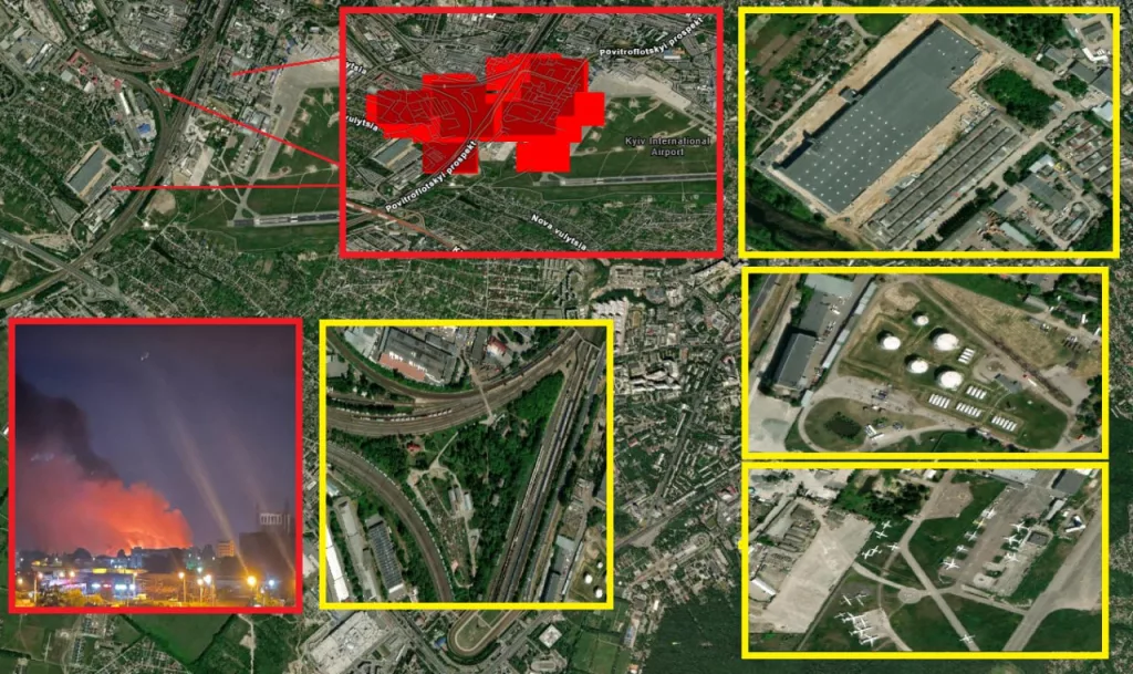Разбираемся по ночным ударам. Благодаря спутниковым сервисам NASA, нашим подписчикам и украинским источника выясняем по порядку, что же было сегодня поражено