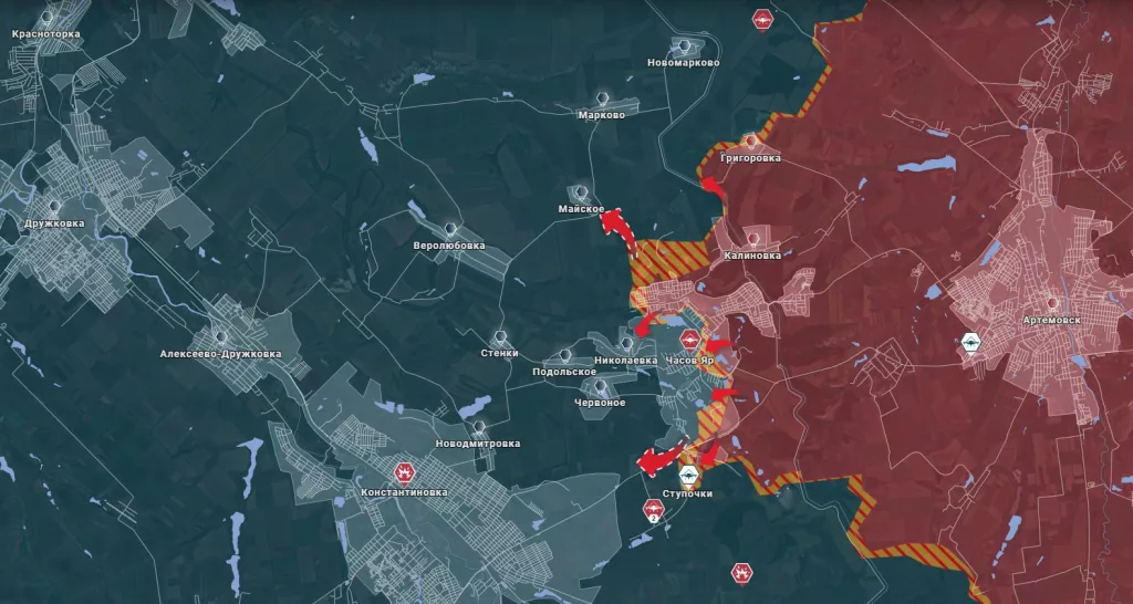 Глаза в небе Часова Яра. Обстановка на Краматорском направлении по состоянию на 12:00 19 июня 2025 года