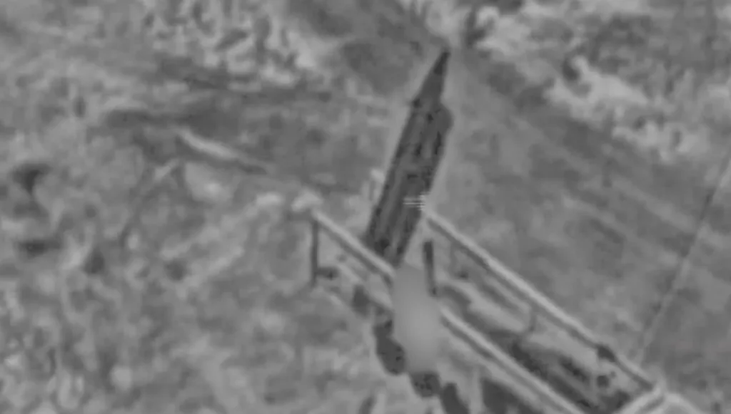 Армия обороны Израиля опубликовала новые кадры ударов по пусковым установкам баллистических Ирана
