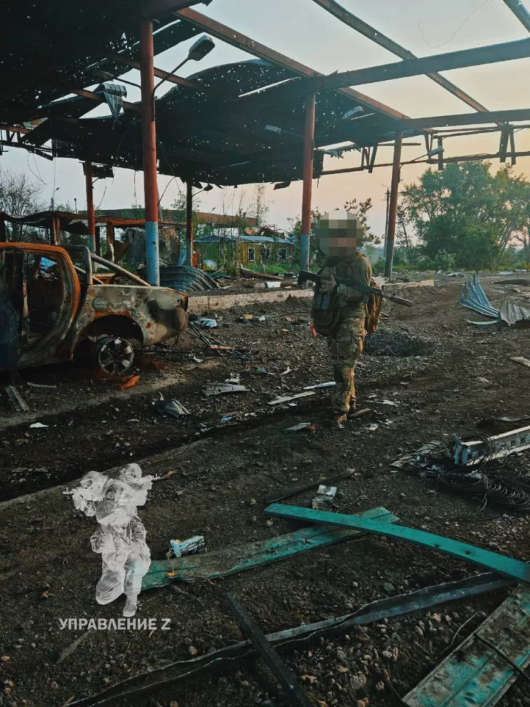 Вид на МАПП «Суджа» в эти дни