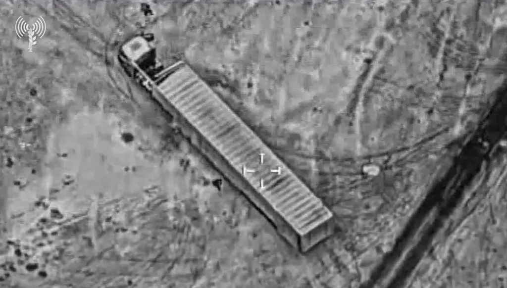 Опубликованы новые кадры ударов израильских ВВС по пусковым установкам баллистических ракет Ирана