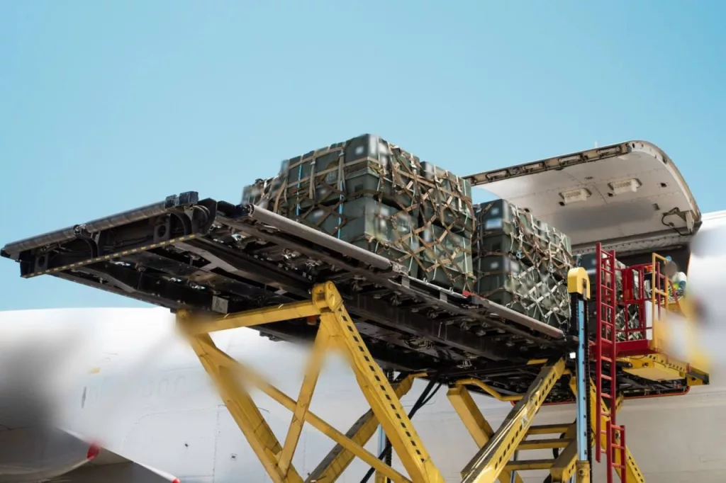 Прибытие из США грузов военного назначения для армии обороны Израиля