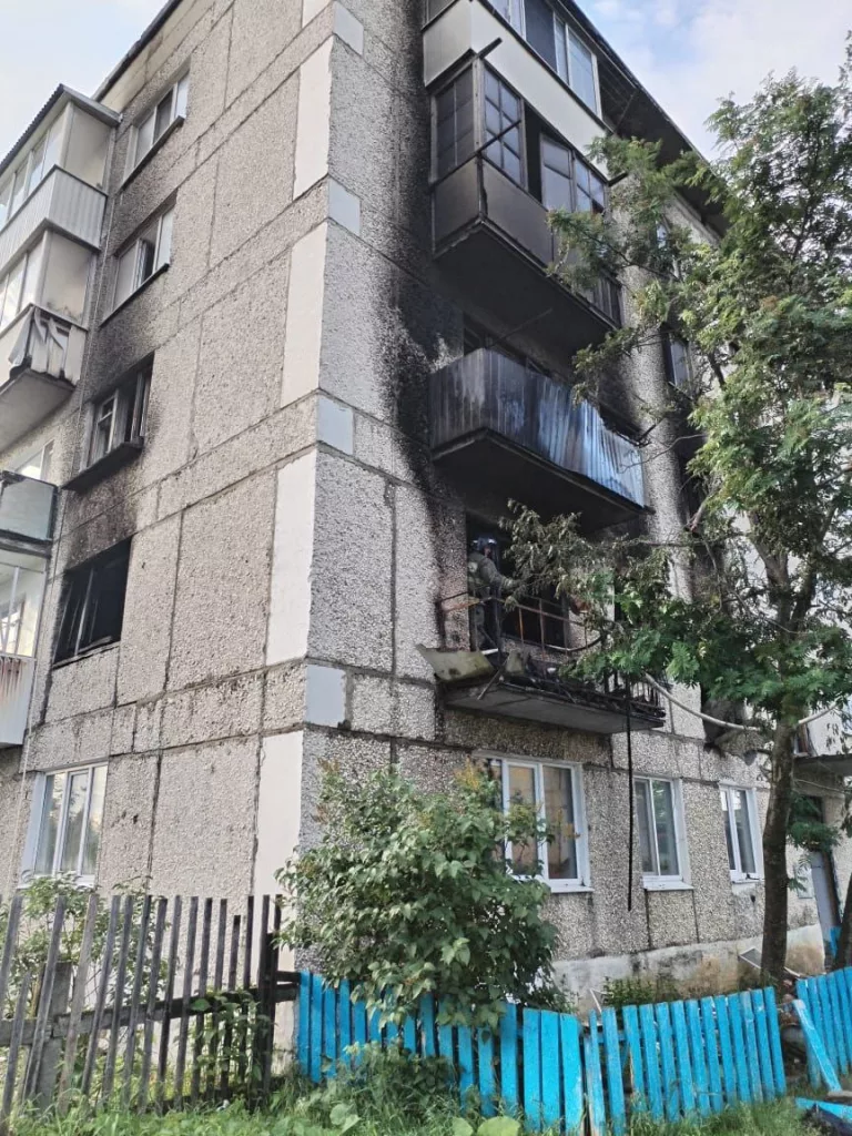 Так сейчас выглядит после взрыва пятиэтажка в городе Ивдель Свердловской области, два человека погибли