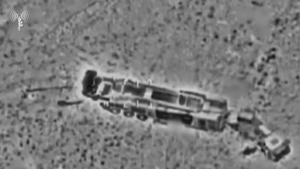 Армия обороны Израиля опубликовала новые кадры ударов по пусковым установкам баллистических Ирана