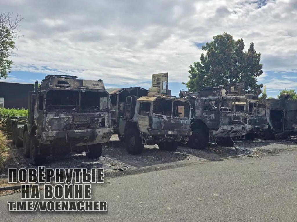 Есть такой город Эрфурт в Германии, куда свозят на ремонт различную военную технику для нужд ВСУ