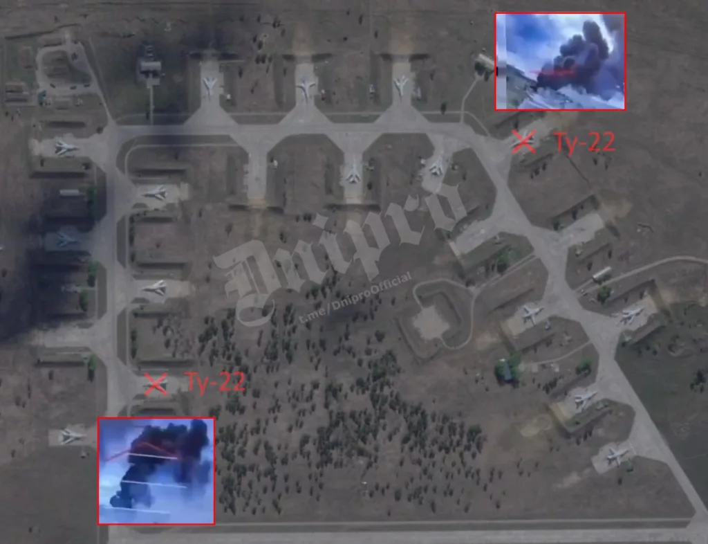 Подсчет потерь "стратегов" по известным кадрам, выполненный противником