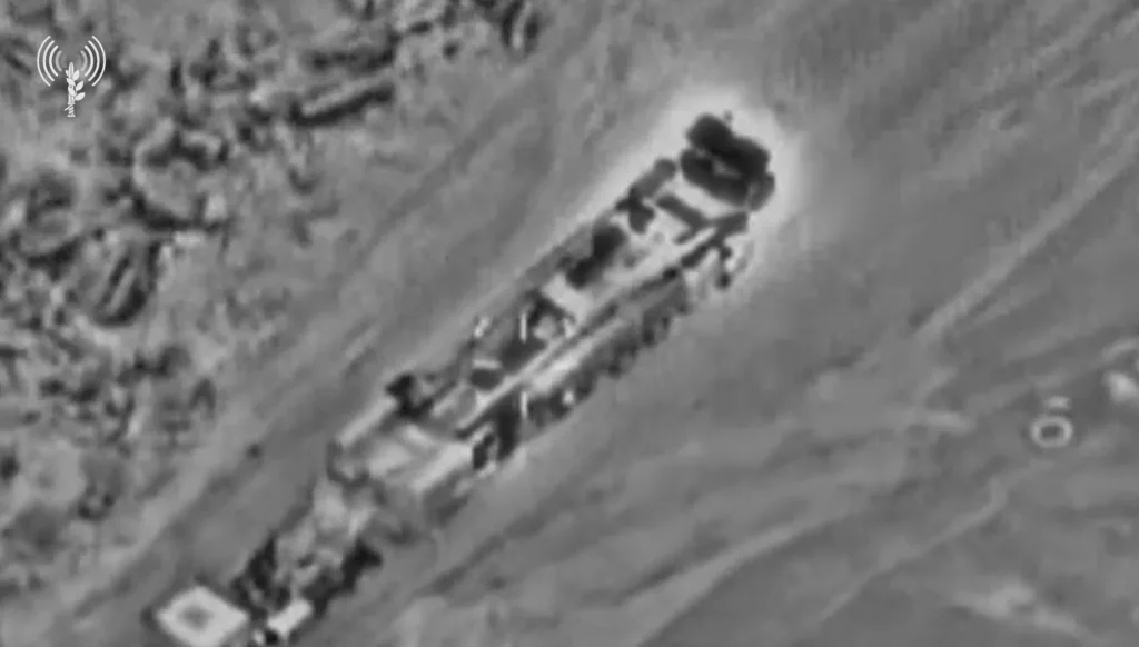 Армия обороны Израиля опубликовала новые кадры ударов по пусковым установкам баллистических Ирана