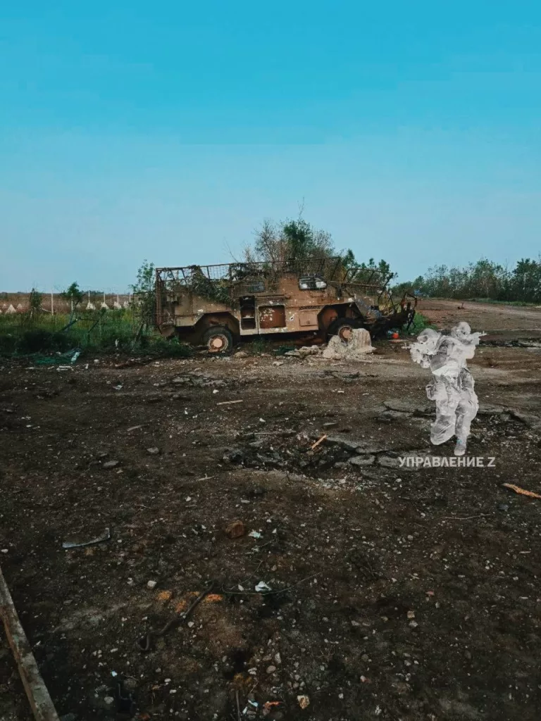 Вид на МАПП «Суджа» в эти дни