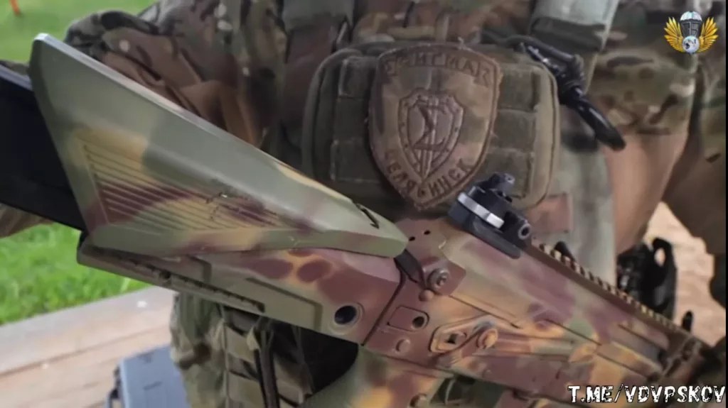 Испытания нового АК-12К военнослужащими 76-й дивизии ВДВ на кадрах от vdvpskov