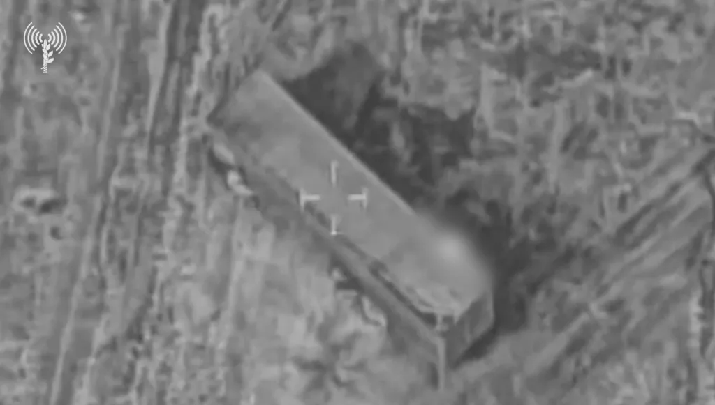 Армия обороны Израиля публикует дополнительные кадры авиаударов по иранским пусковым установкам баллистических ракет