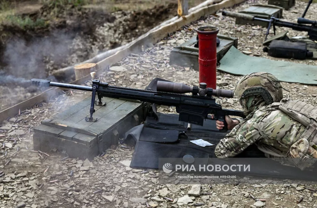Подготовка снайперов группировки войск «Центр» с винтовками СВЧ и DVL-5 «Опустошитель» от Lobaev Arms
