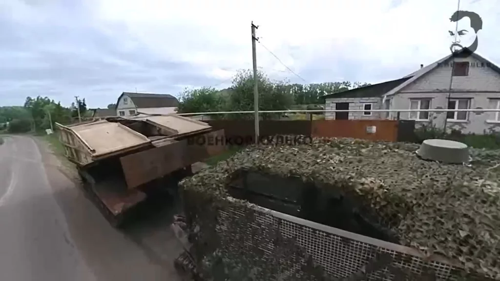 Эвакуация M1A1SA Abrams, брошенного возле села Заолешенка, и мостоукладчика M60 AVLB, брошенного возле села Гоголевка, Суджанский район Курской области