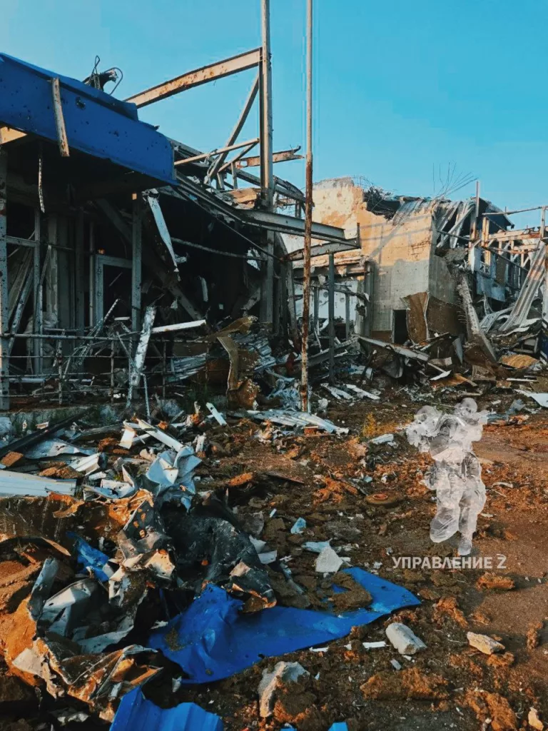 Вид на МАПП «Суджа» в эти дни