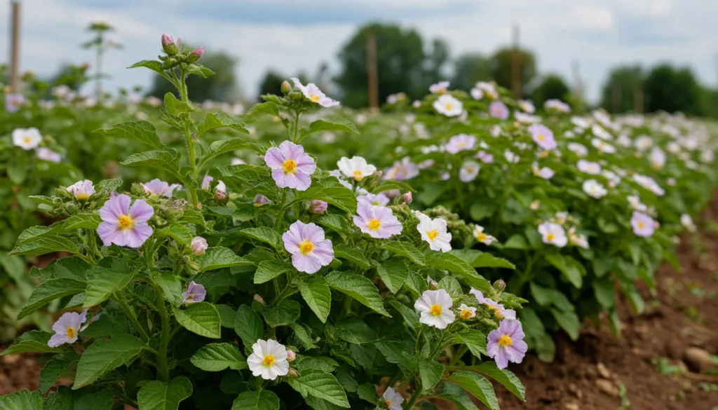 Секрет богатого урожая картофеля: простая подкормка в период бутонизации
