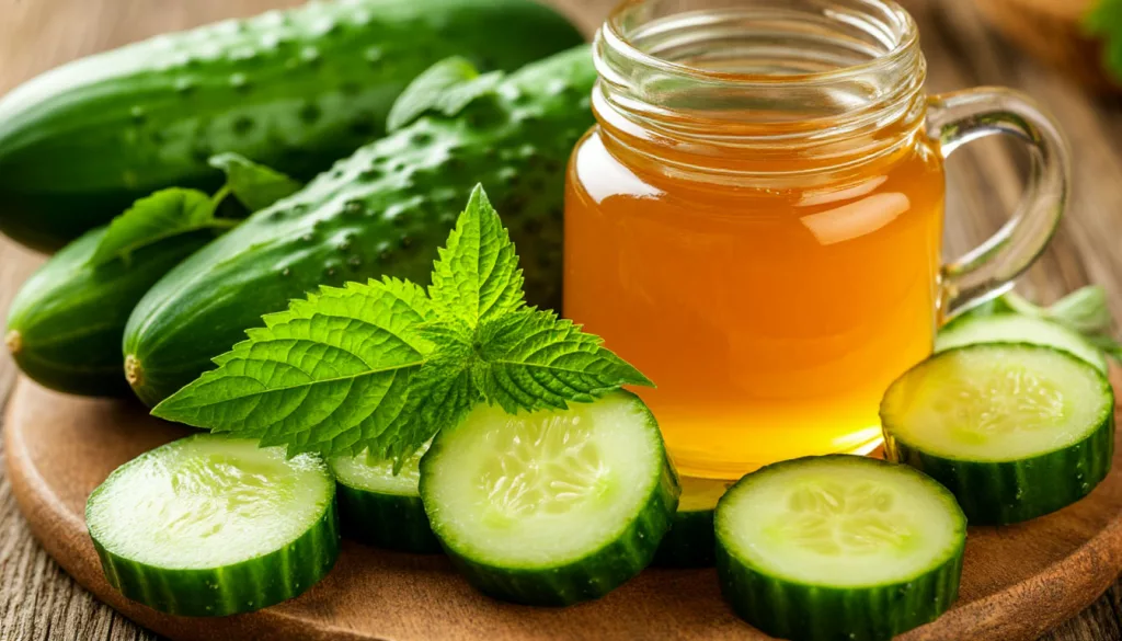 Как вернуть огурцам зелёные листья: натуральный рецепт с мёдом