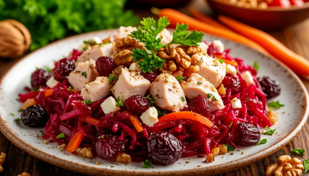 Салат «Чингисхан»: легкая альтернатива тяжелым блюдам на летний стол