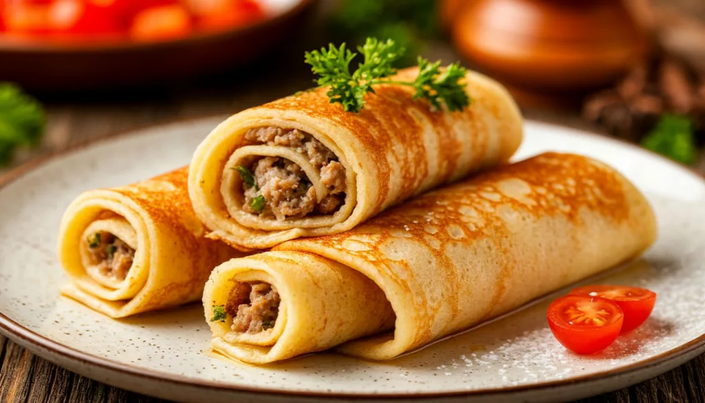 Быстрые рулетики вместо блинов: хитрый способ сэкономить время и получить максимум вкуса