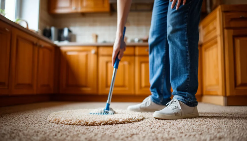 Как почистить ковер до блеска без химчистки: неожиданный помощник на кухне