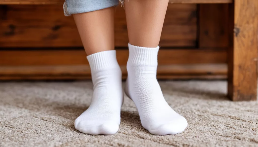 Как вернуть белоснежный вид носкам: бюджетный способ без кипячения