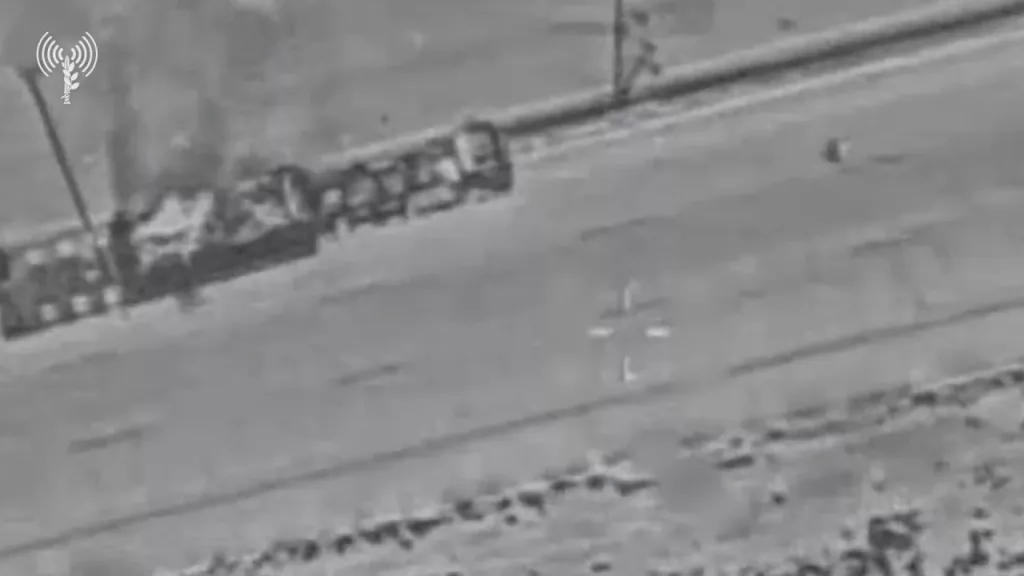 Уничтожение иранских ЗРК, транспортируемых на тралах в окрестностях Тегерана