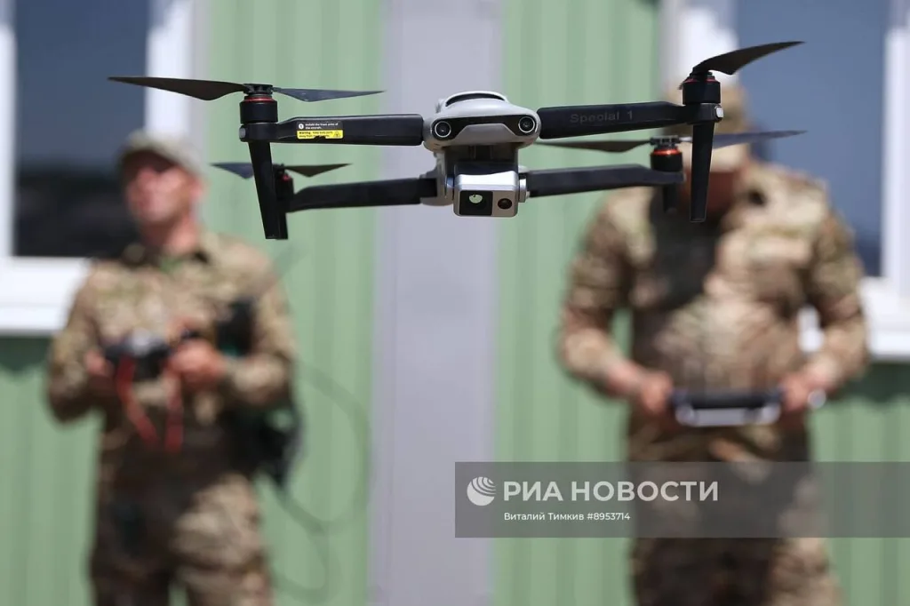 Церемония открытия общевойскового полигона Южного военного округа в Краснодарском крае