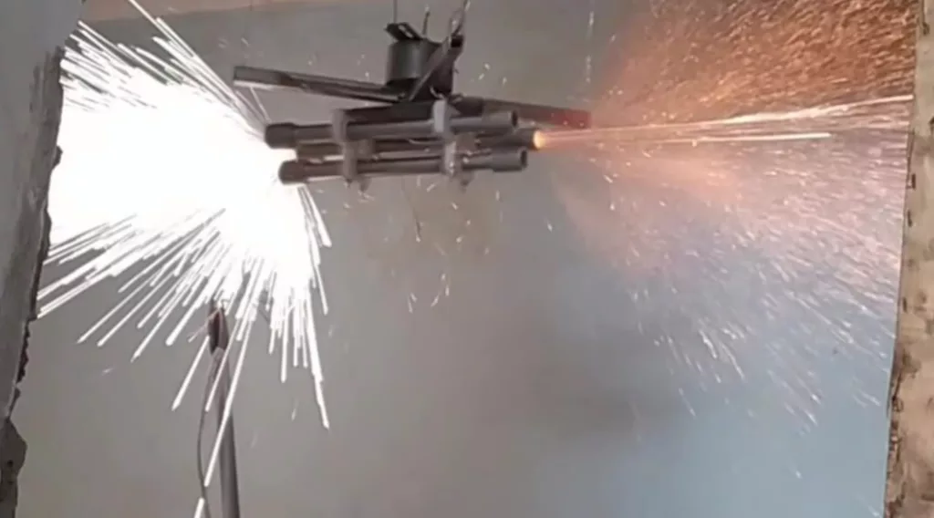 FPV-дрон с дробовиком