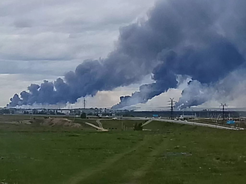 Также атакована авиабаза в Иркутской области