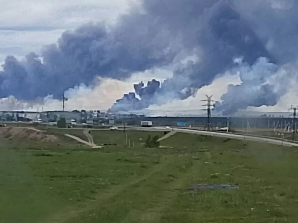 Также атакована авиабаза в Иркутской области