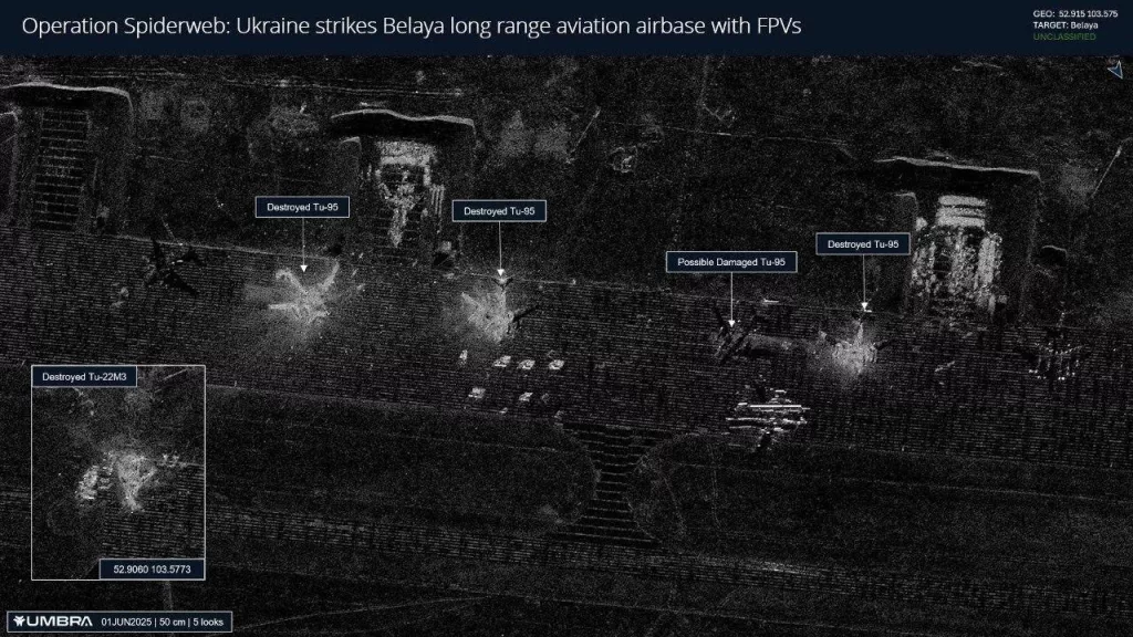 Экспертный анализ спутниковых фото: оценка реального ущерба российской стратегической авиации