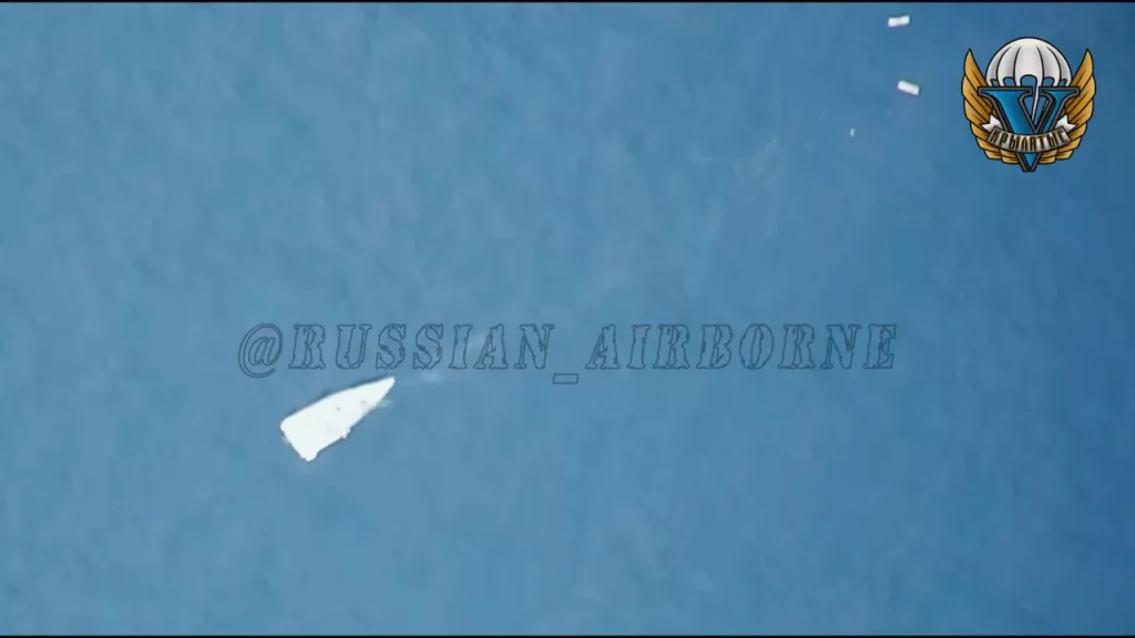 Поражение одного из украинских БЭК ударом "Ланцета" в ходе сегодняшней атаки на Крымский мост