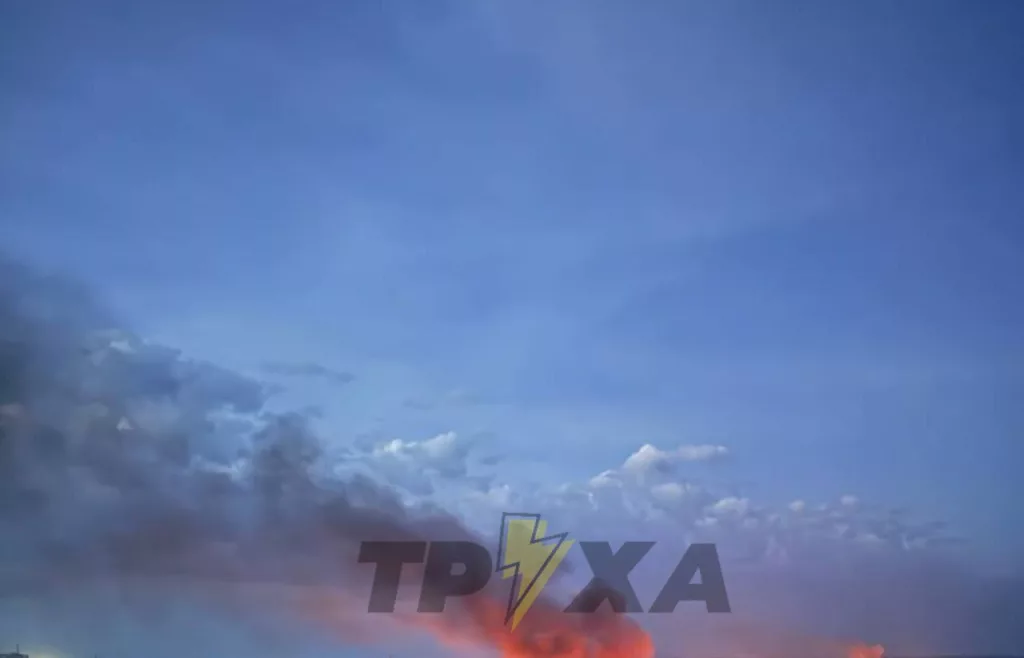 Кадры из Харькова где ночью и ранним утром "Герани" били по вражеским целям