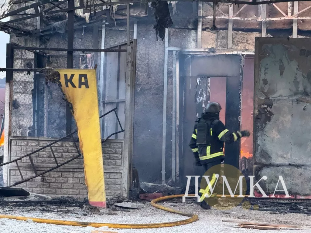 Кадры из Харькова где ночью и ранним утром "Герани" били по вражеским целям