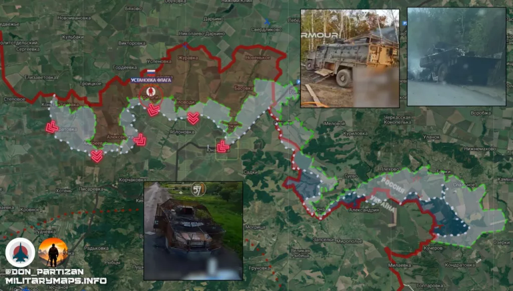 Сумское направление: взятие под контроль населенных пунктов Андреевка и Водолаги