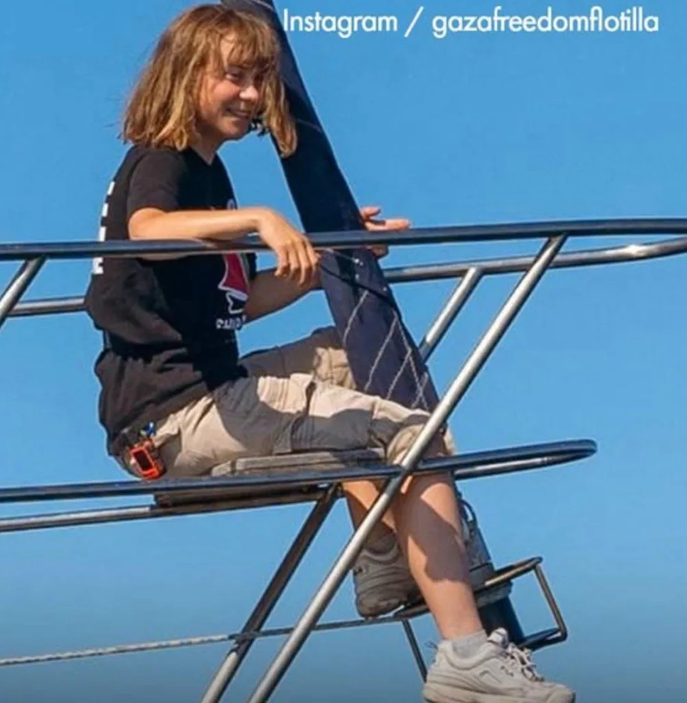 Грету Тунберг пытаются сбить беспилотником в открытом море