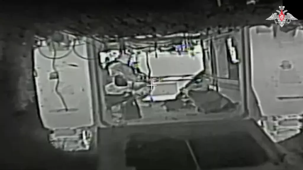 Процесс уничтожения сил противника в районе села Редкодуб на границе ДНР и Харьковской области