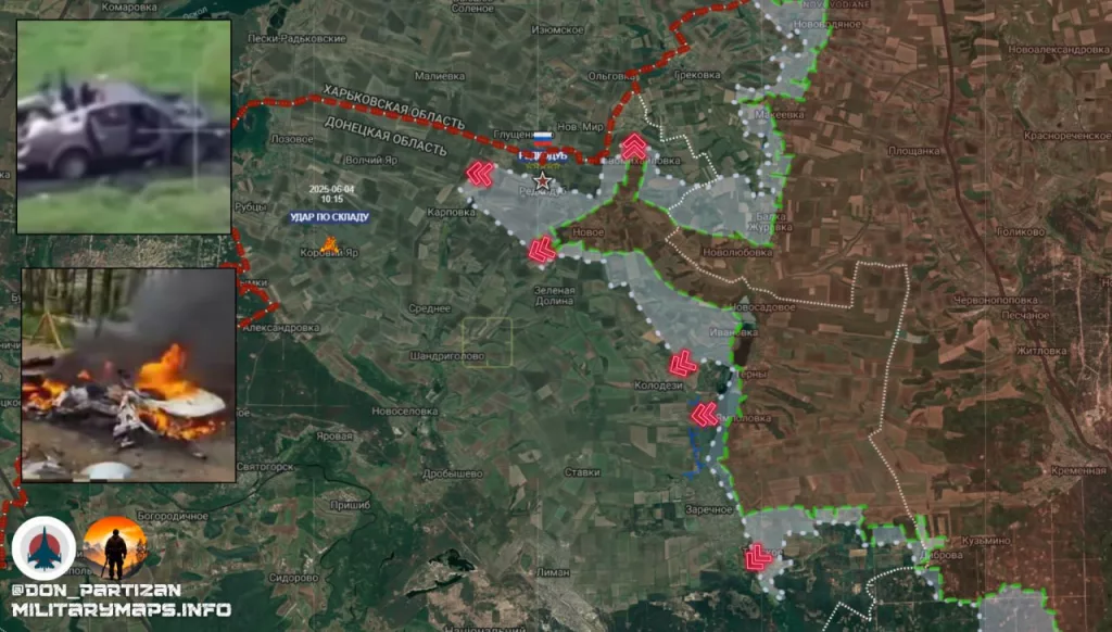 Краснолиманское направление: освобождение Редкодуба
