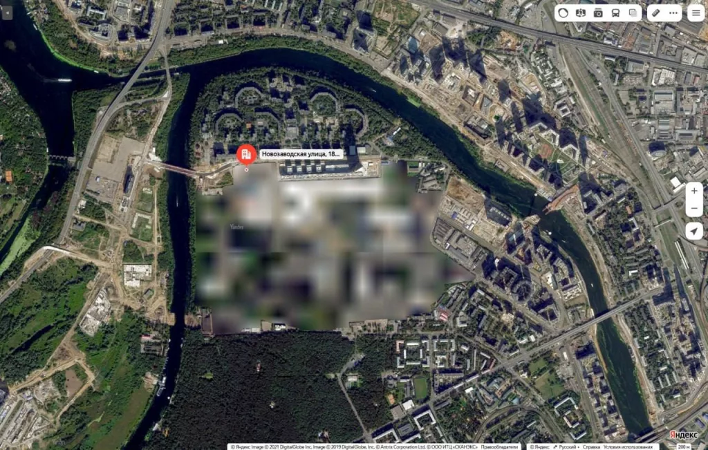 Теперь Яндекс начал скрывать объекты, связанные с Министерством обороны России и иным важными стратегическими объектами