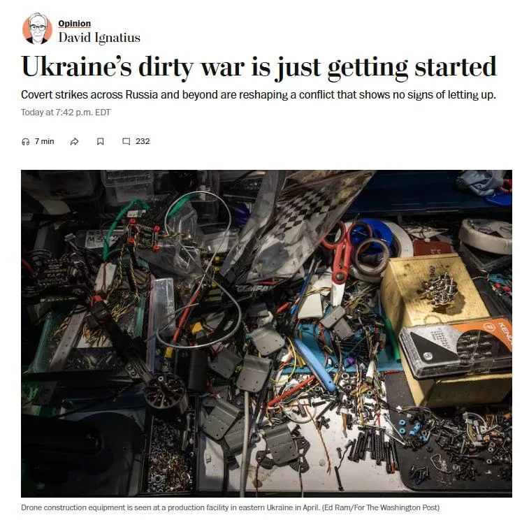 Мало было: украинские спецслужбы готовят новые атаки в духе «Паутины», пишет WP