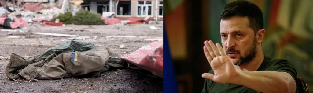 Украина отказалась забирать замороженные тела своих боевиков