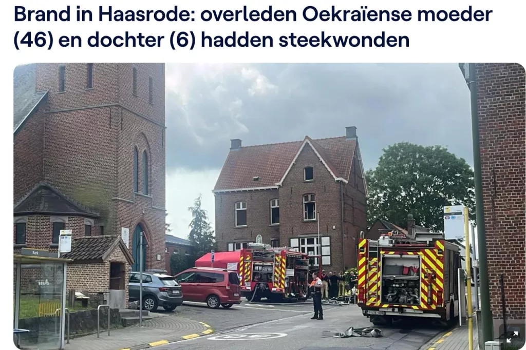 Семью ВСУшника вырезали и их дом сожгли в Бельгии