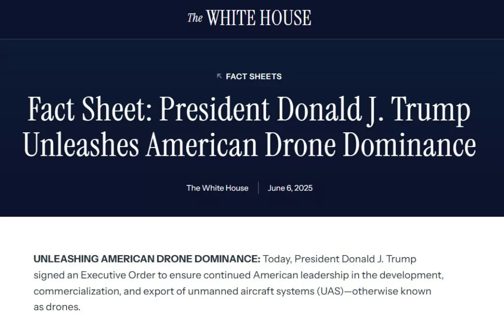 «Террористы используют дроны»: Трамп усиливает безопасность США