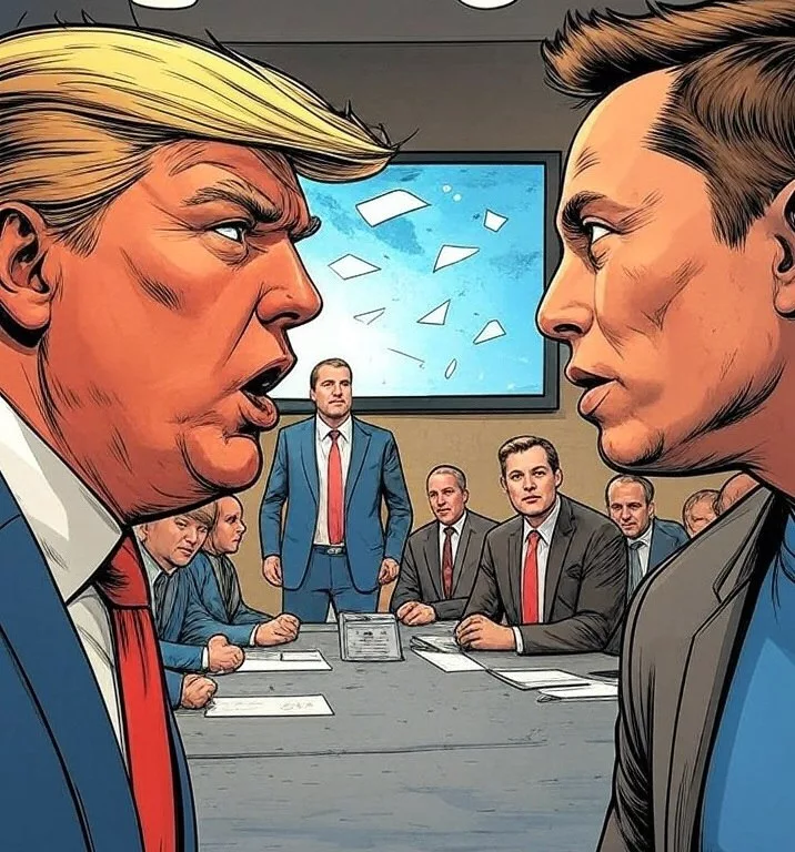 Драки не будет? Маск и Трамп обменялись вежливыми репликами после конфликта