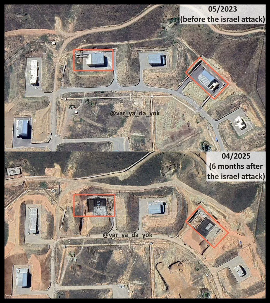 Новые спутниковые снимки показывают, что Иран возобновил массовое производство пусковых установок баллистических ракет большой дальности на объекте Ходжир недалеко от Тегерана